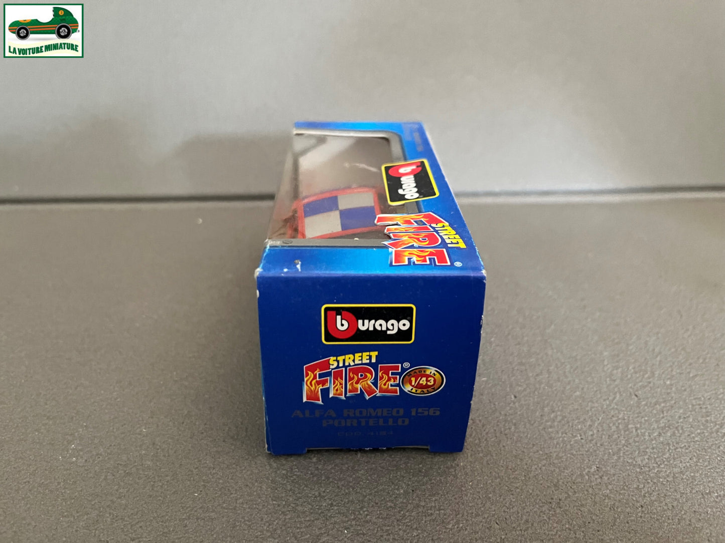 Voiture miniature Alfa Romeo 156 Portello Burago au 1/43