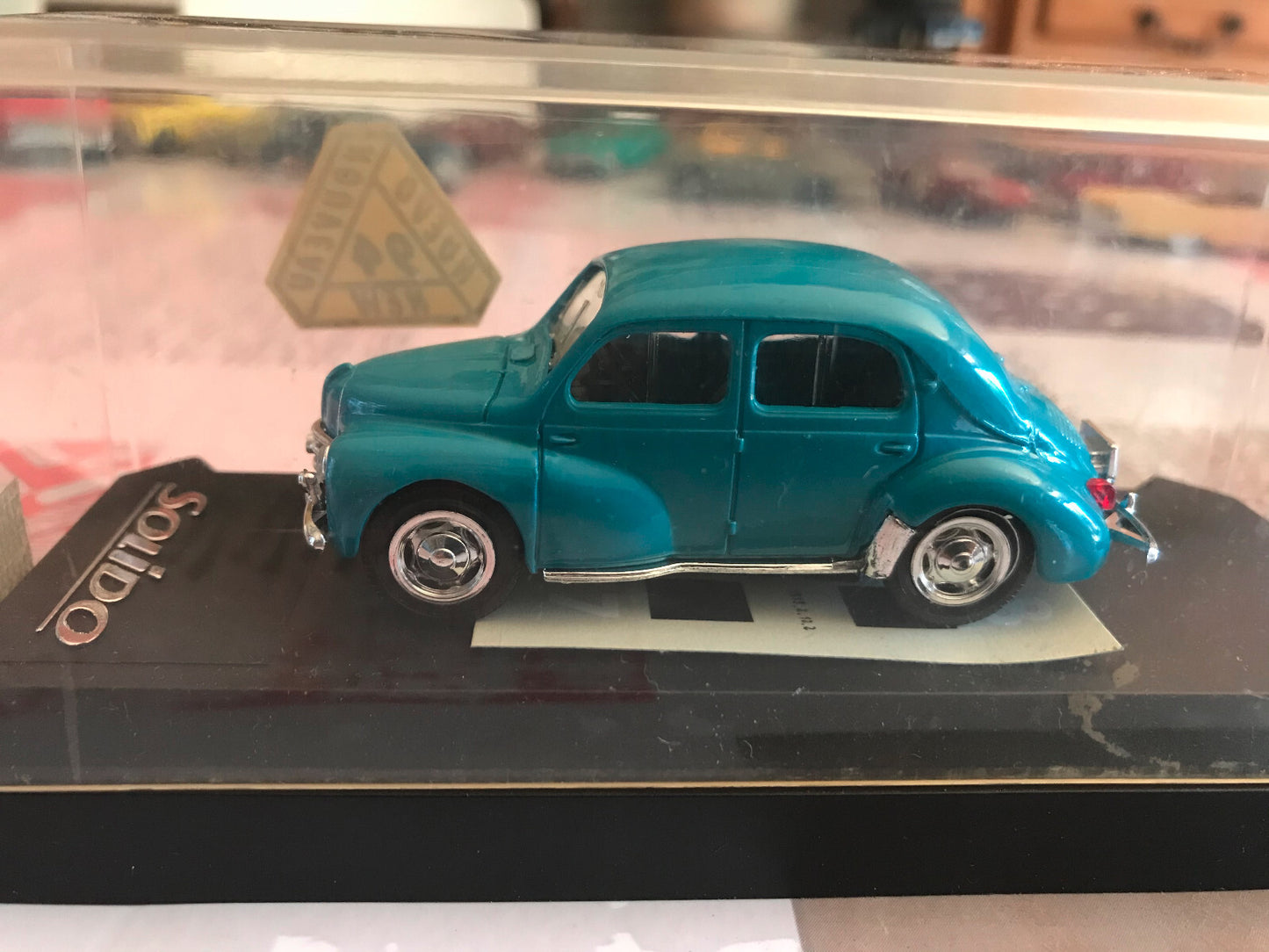 Voiture Miniature Renault 4cv Rallye 1919 Solido au 1/43