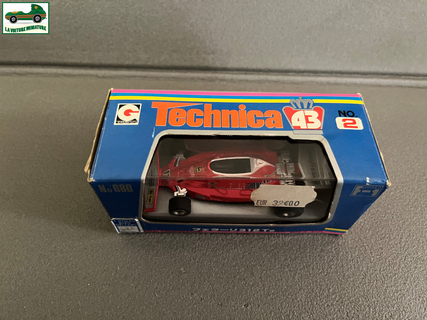 Voiture Miniature Formule 1 F1 Ferrari 312 T2 Lauda Technica Japan au 1/43