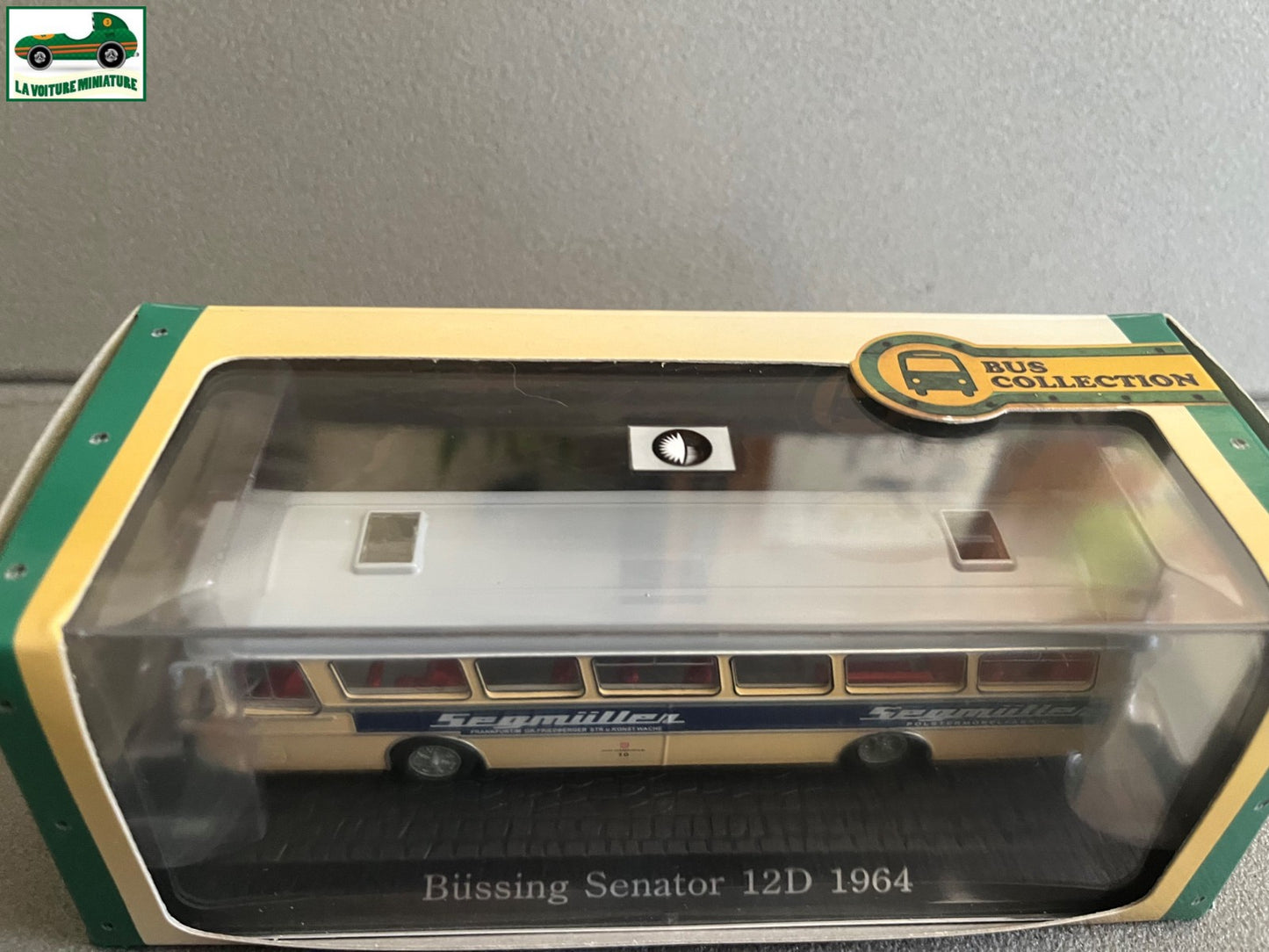 Voiture miniature Bussing Senator 12D 1964 Autobus Bus Collection Atlas 1/72