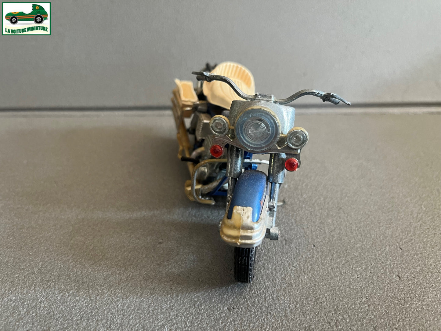 Ancienne Moto Miniature Polistil MS 101 Harley Davidson au 1/15