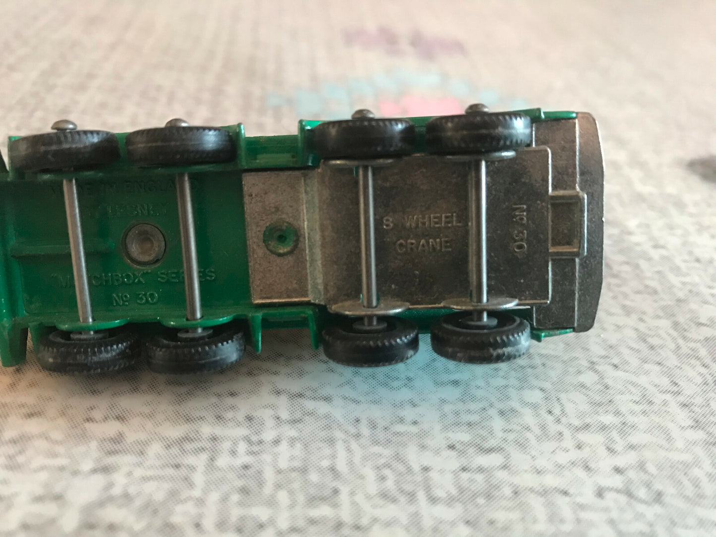 Voiture Miniature Camion 8 Wheel Crane N° 30 Lesney England Matchbox