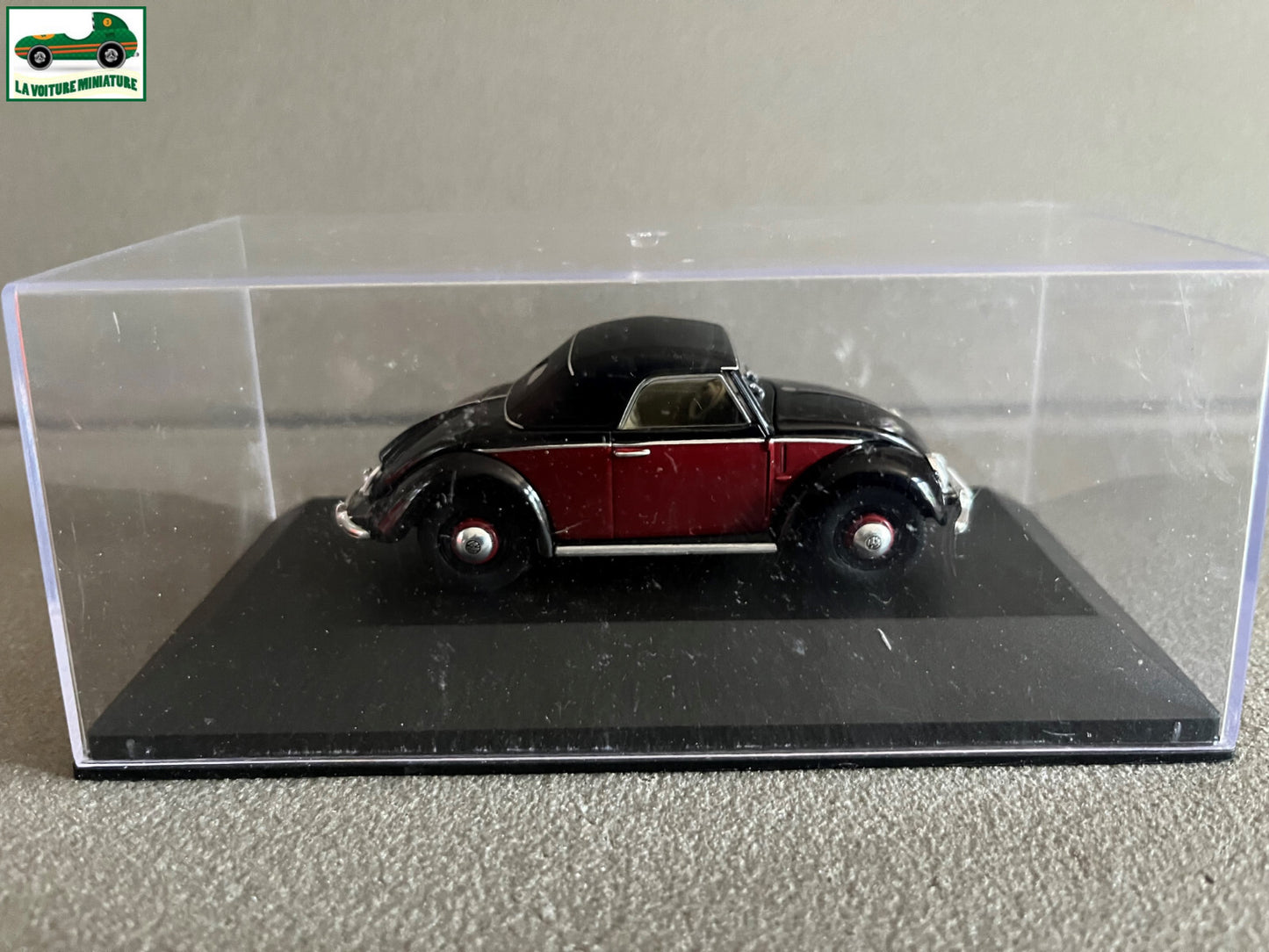 Voiture miniature VW Volkswagen Hebmuller Cabriolet 1949 Coccinelle Cox au 1/43