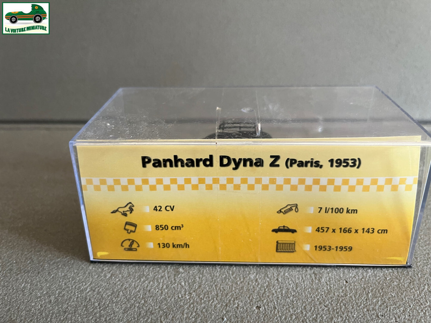 Voiture Miniature Taxi Panhard Dyna Z Paris 1953 Taxis du Monde au 1/43