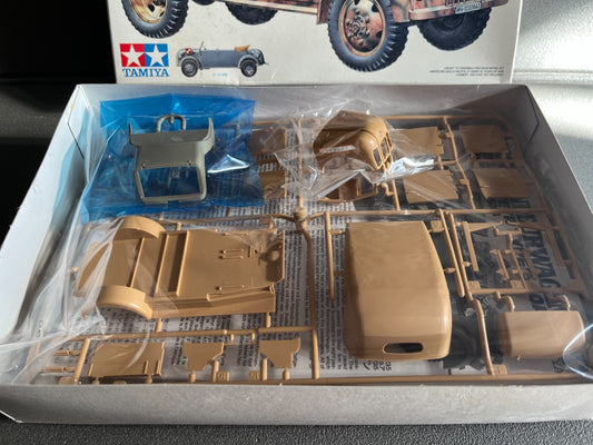 Maquette Militaire Blindé Figurine Soldat KommandeurWagen German Tamiya 1/35