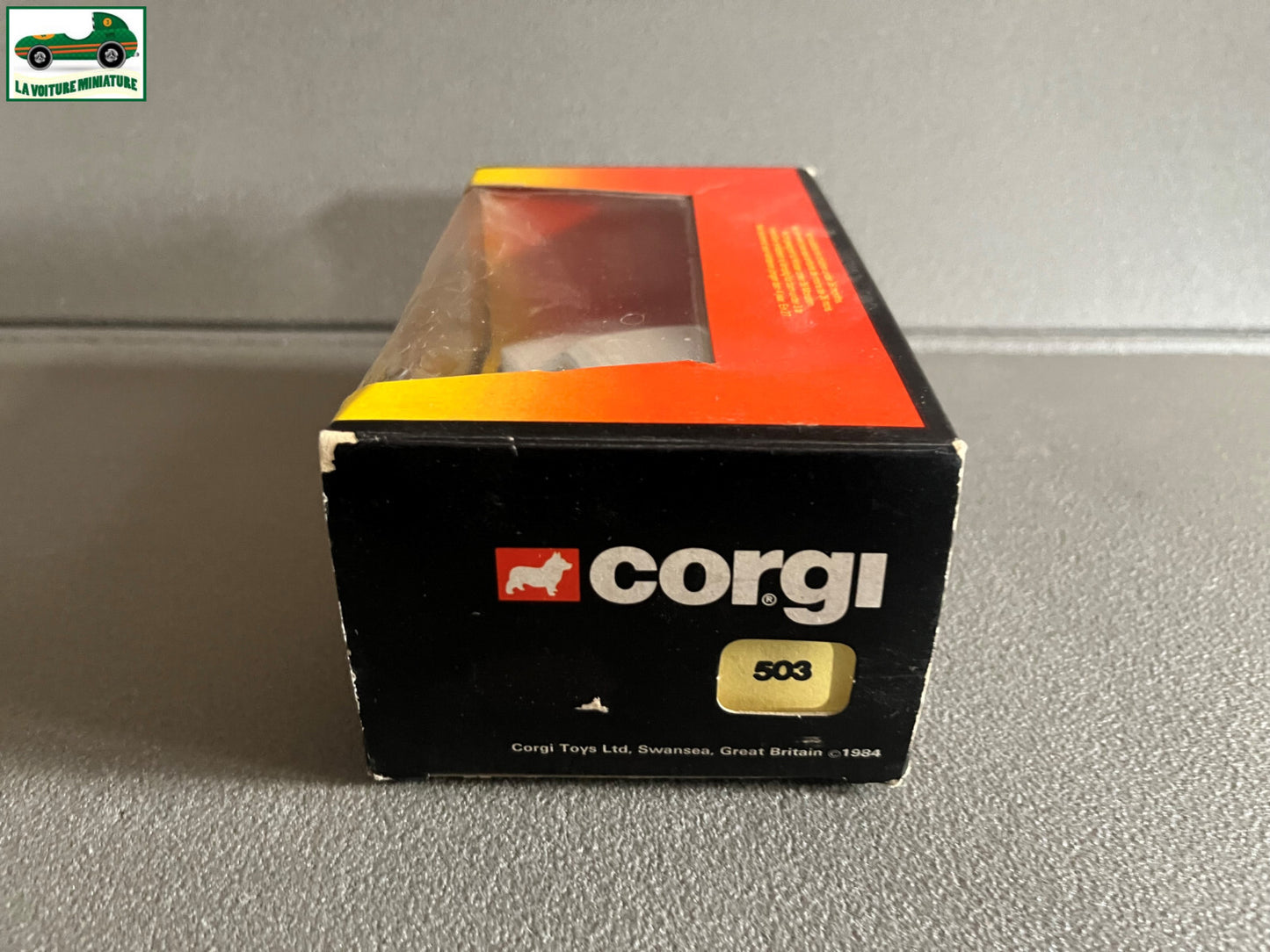 Ancienne Miniature Voiture Corgi Toys 503 Ford Escort Van 1983 12cm 1/36
