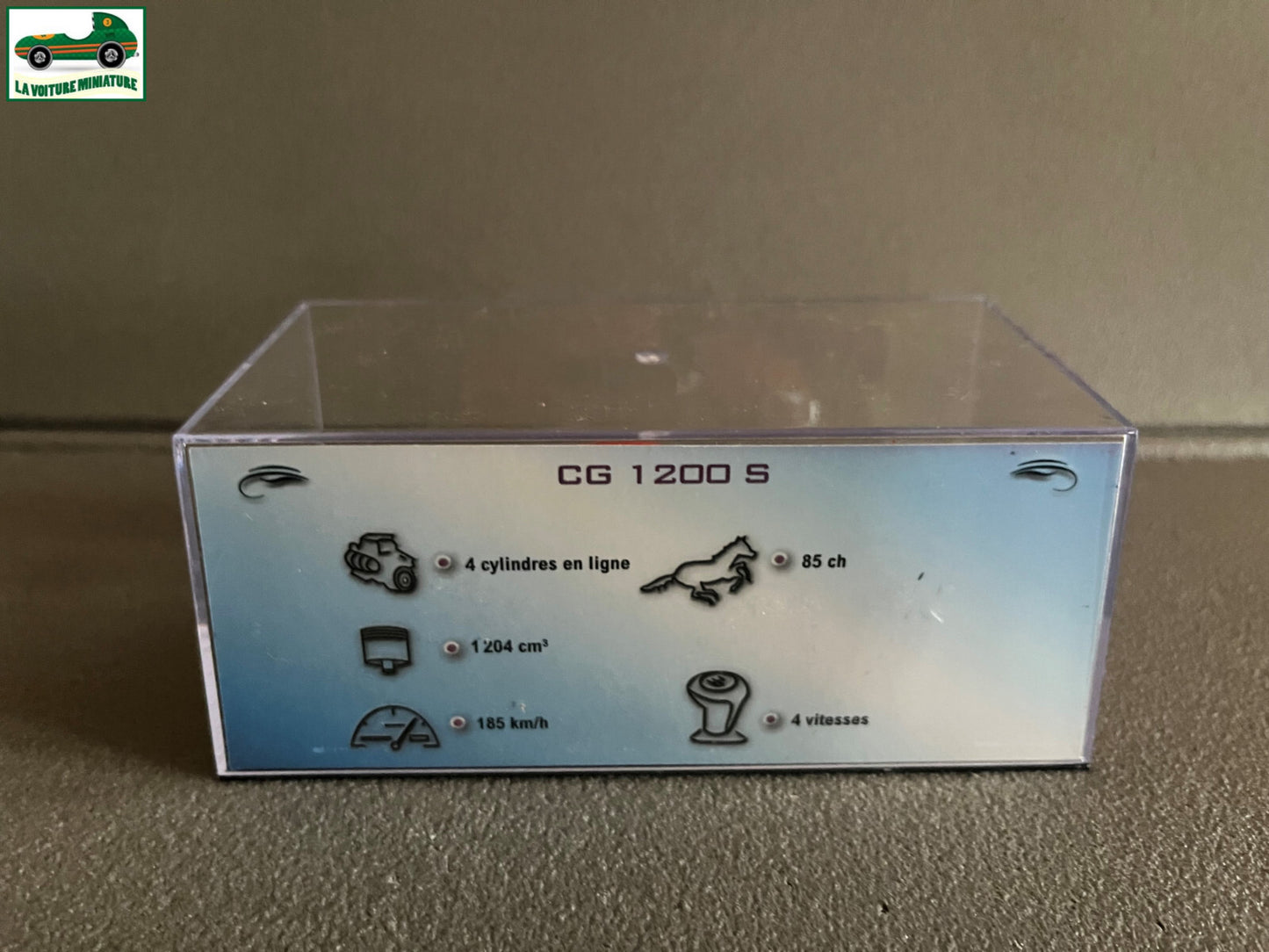 Voiture Miniature Simca CG 1200 S 1973 au 1/43 Ixo Altaya