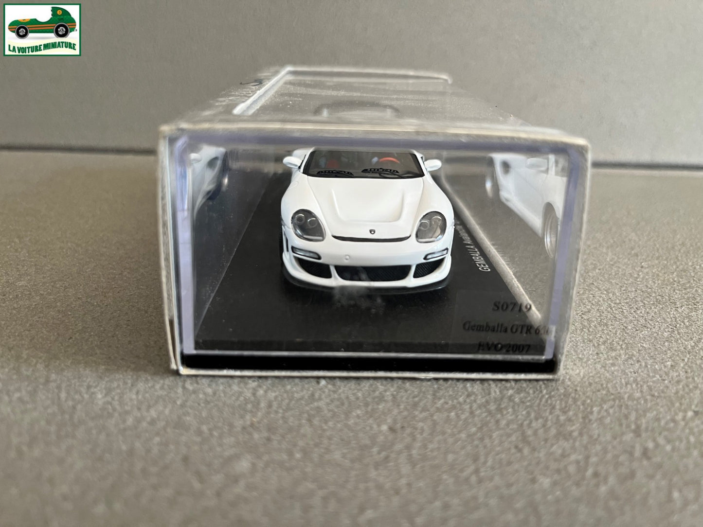 Voiture Miniature Porsche Gemballa Avalanche GTR 650 EVO-R Spark 1/43