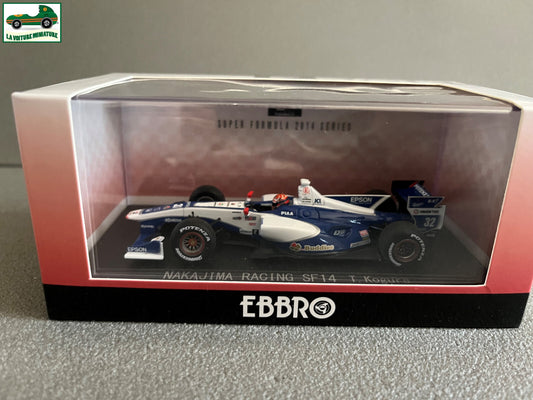 Voiture Miniature Nakajima Racing SF14 Formula 2014 Kogure F1 Ebbro au 1/43
