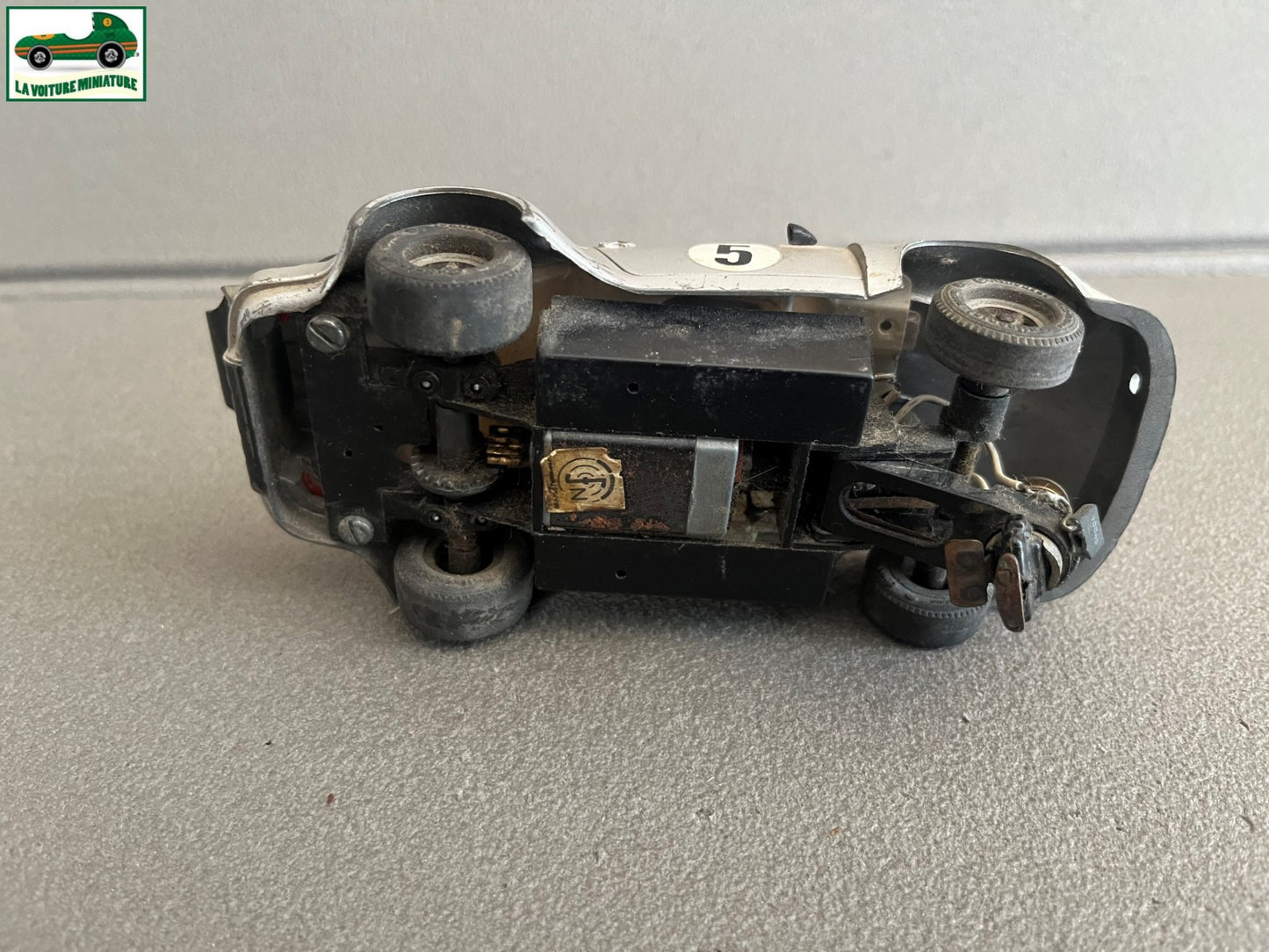 Ancienne Voiture Miniature Circuit Porsche 911RSR Carrera Epave Pièces