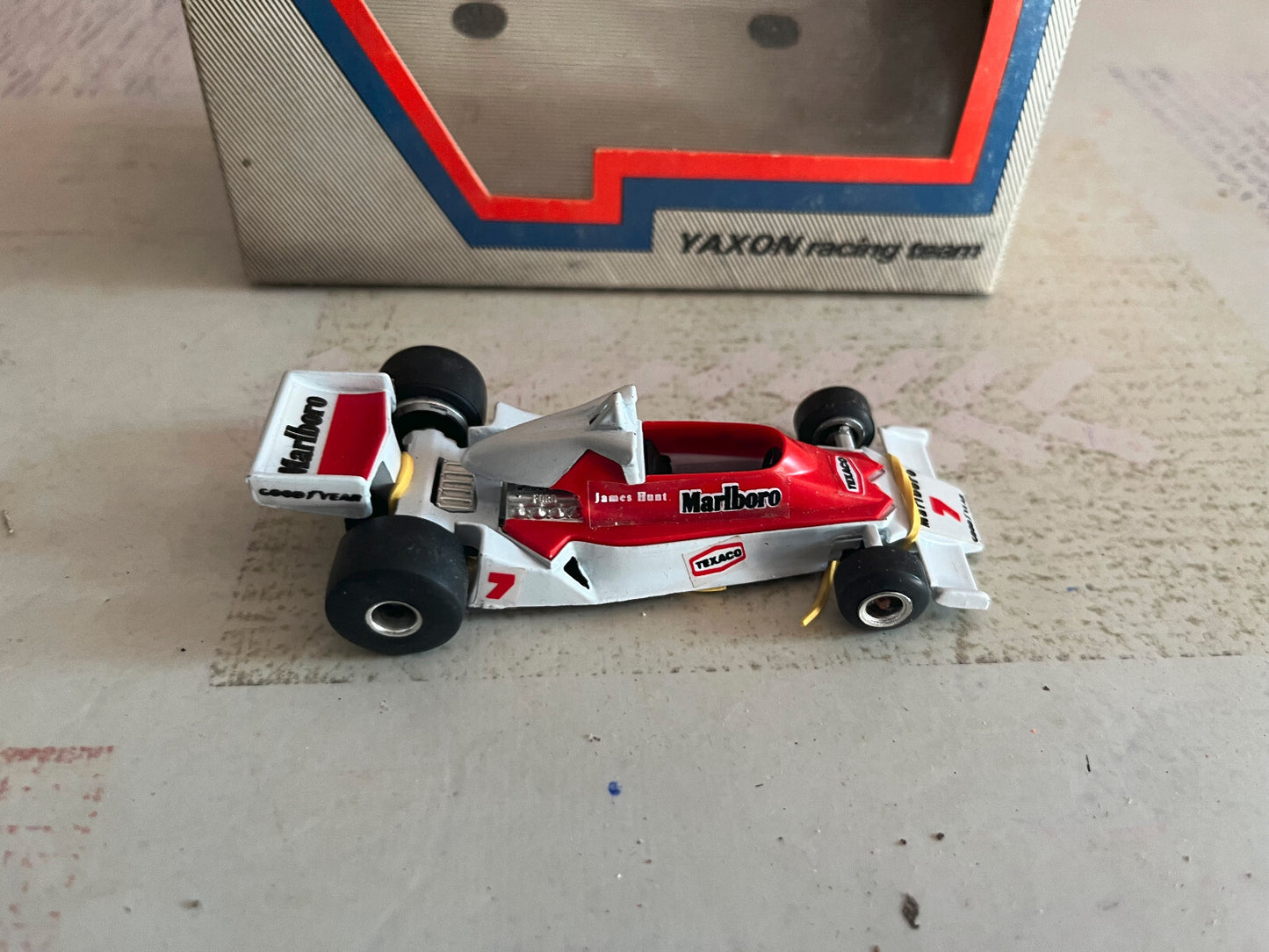 Voiture Miniature Formule 1 F1 McLaren M26 Yaxon Italy 1/43