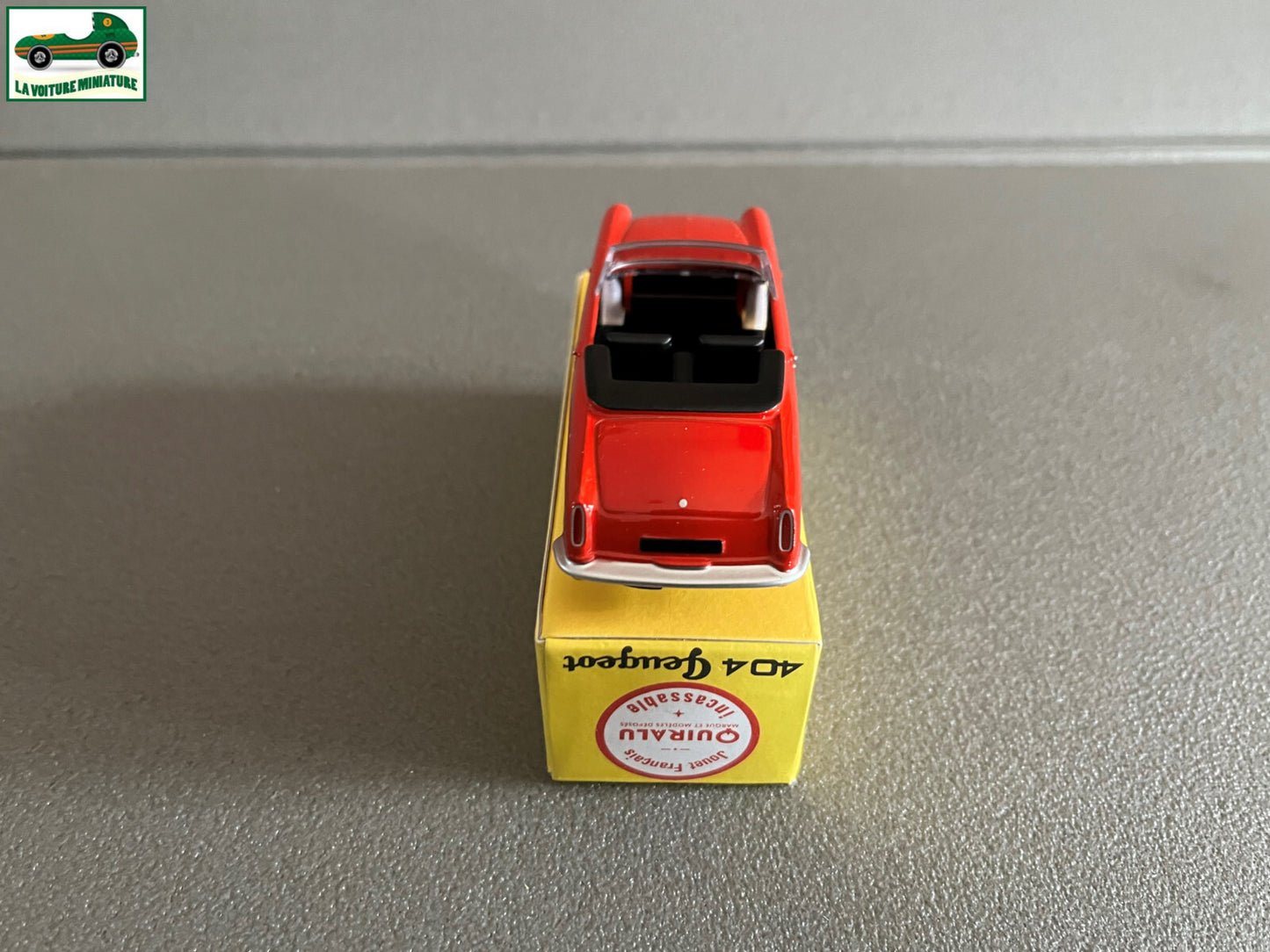 Voiture Miniature Peugeot 404 Quiralu Réédition au 1/43