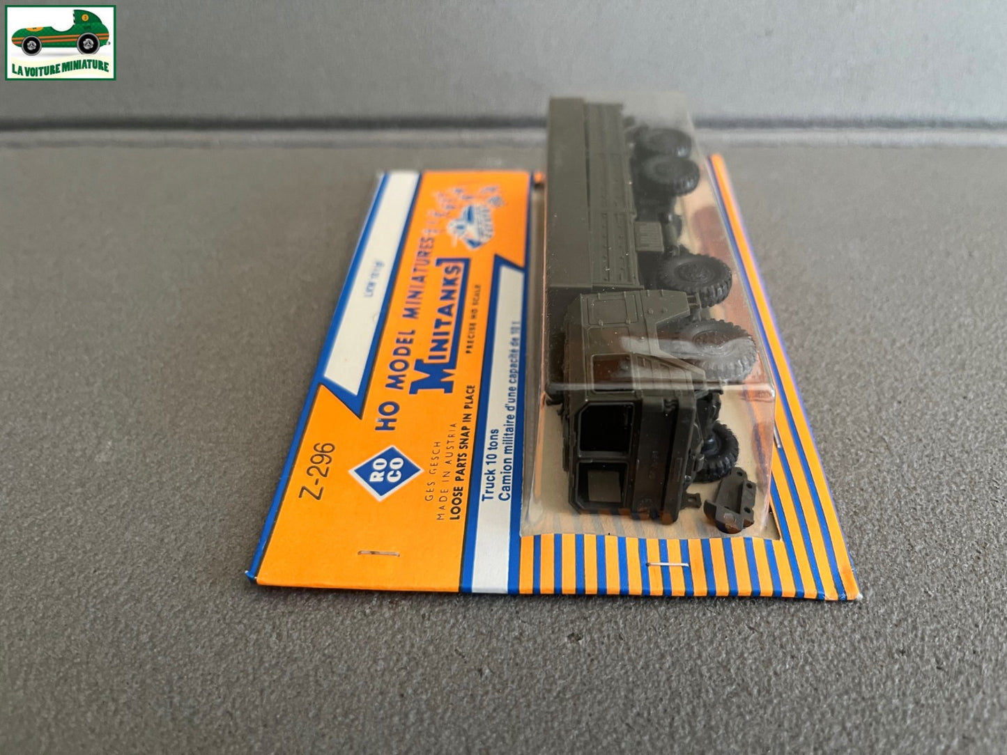 Miniature Engin Militaire Camion Blindé Z-296 LKW 10 tgl Roco Minitanks 1/87 HO