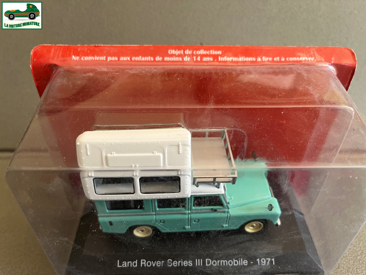 Voiture miniature Passion Camping Car Land Rover Series III Dormobile 1971 1/43