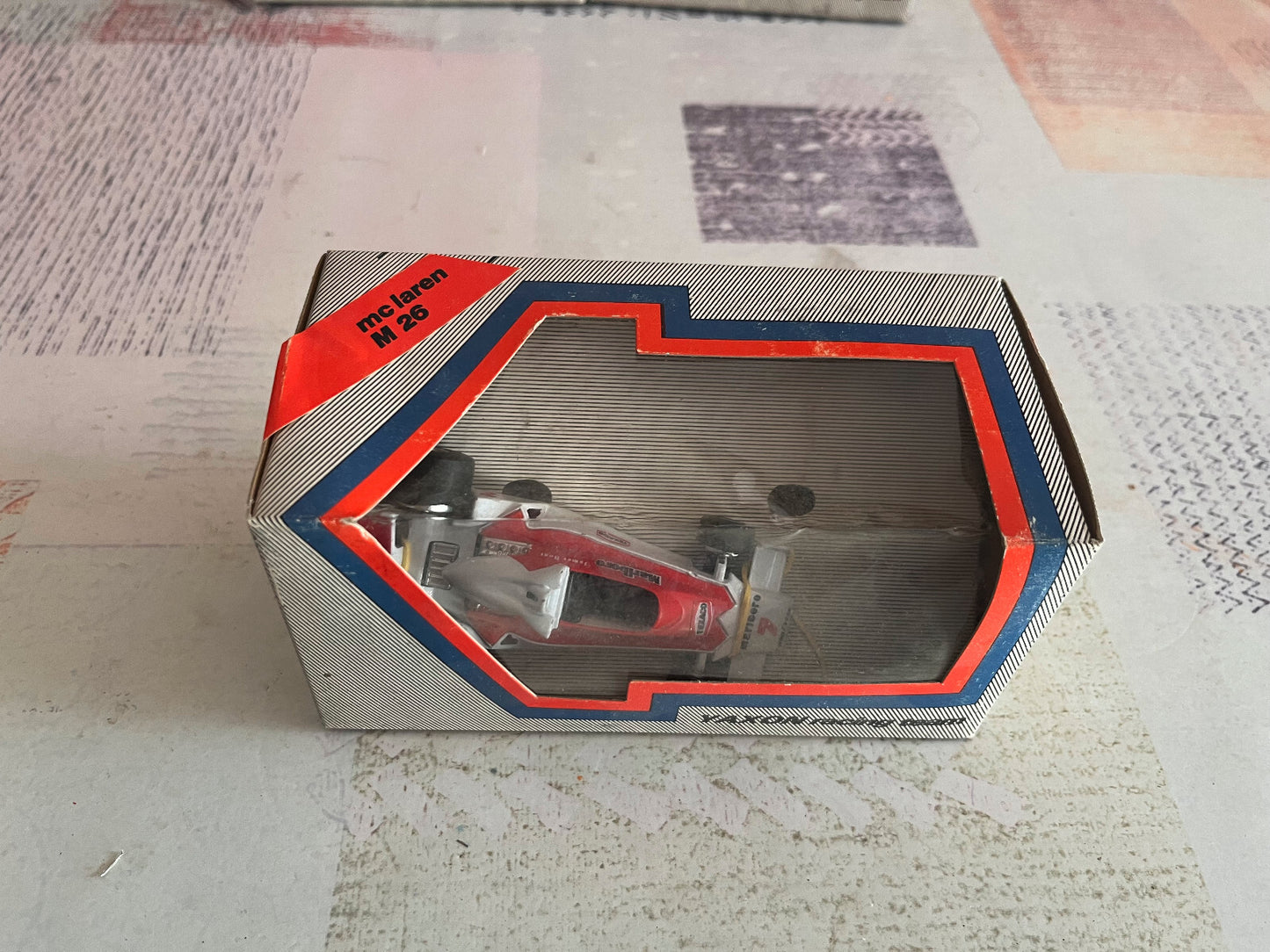 Voiture Miniature Formule 1 F1 McLaren M26 Yaxon Italy 1/43