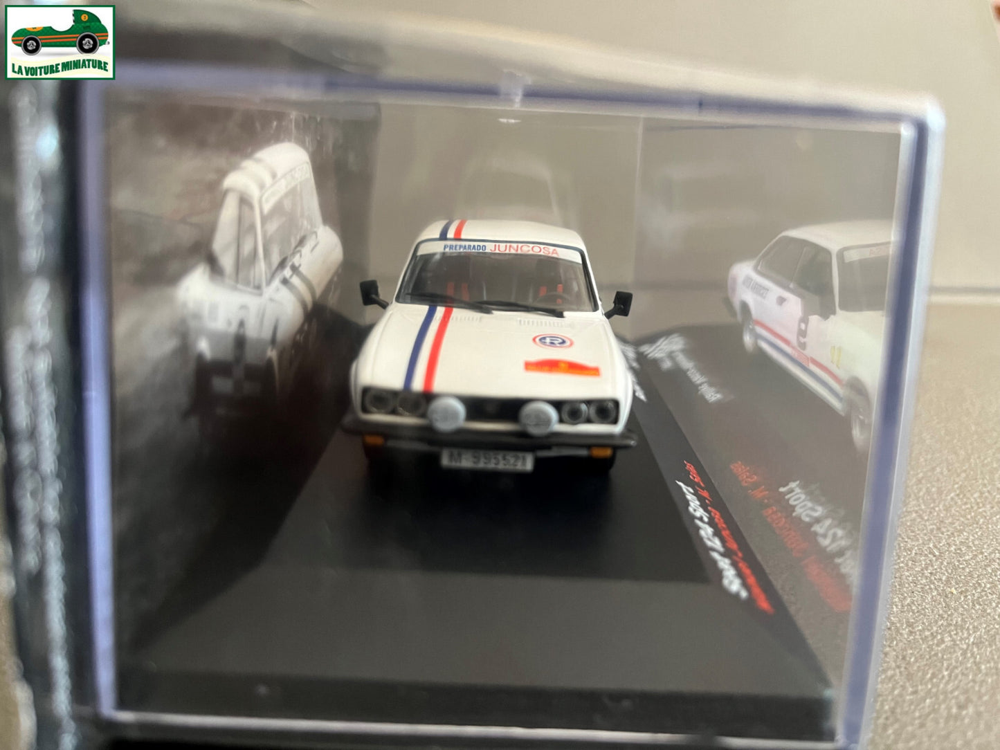 Voiture Miniature Seat 124 Sport Rallye Vasco Navarro 1971 au 1/43