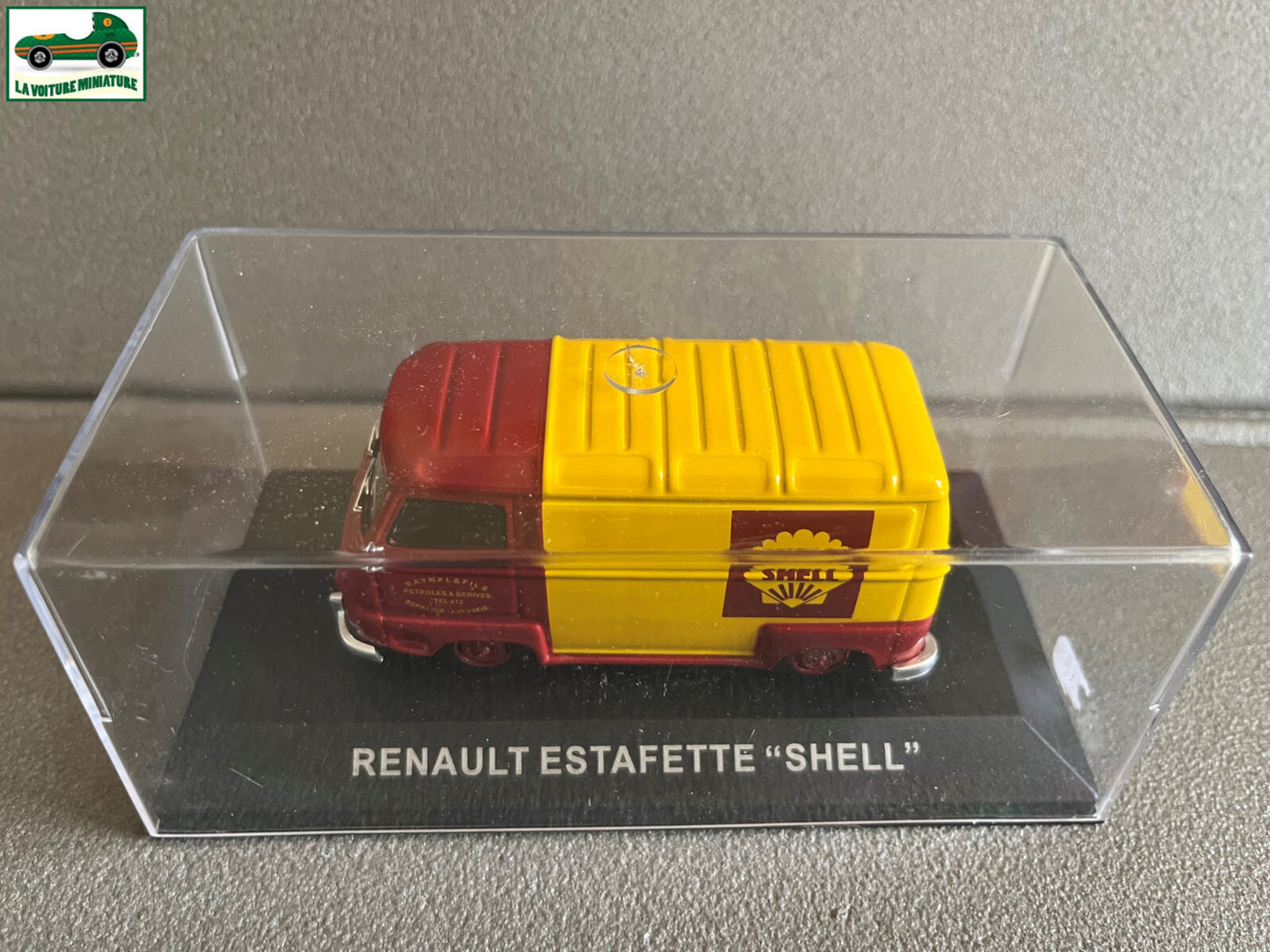 Voiture Miniature Camion Publicitaire Renault Estafette Shell au 1/43