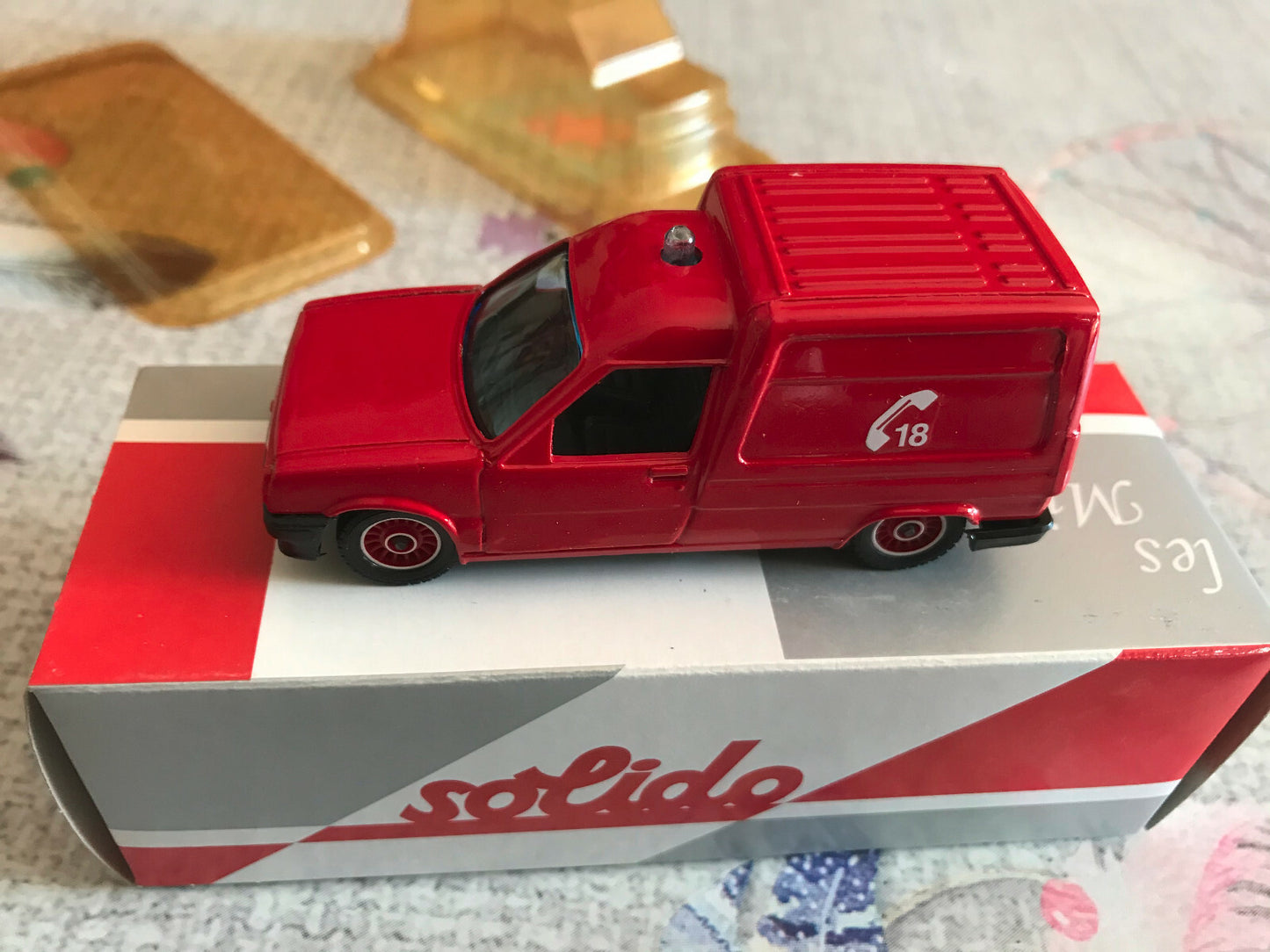 Voiture Miniature Renault Express Pompiers Solido 1/43