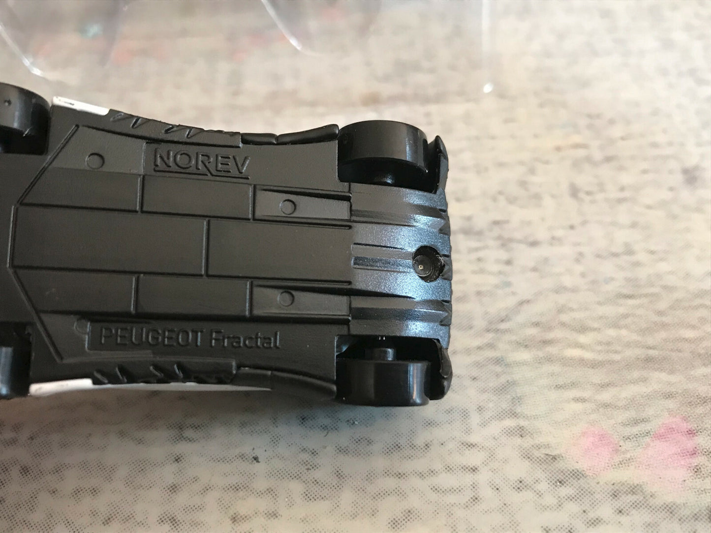 Voiture miniature Peugeot Concept Car Fractal 2015 Norev 3 inches 1/64