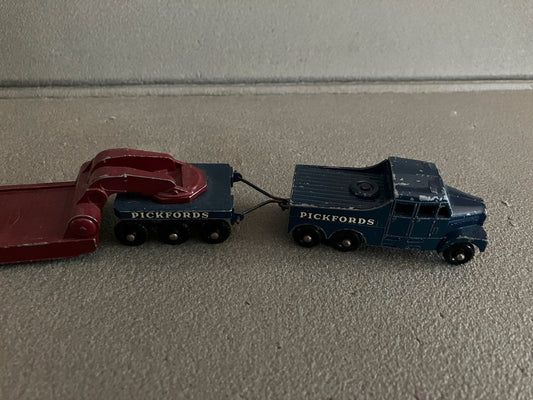 Ancien Miniature Camion Scammel 6x6 Transporter Pickfords Matchbox Lesney