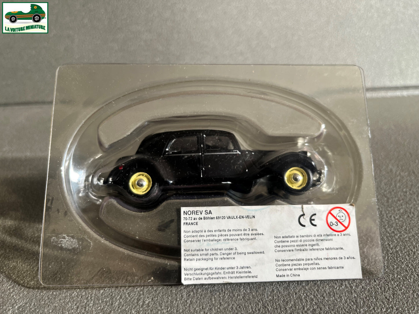 Voiture Miniature Citroen Traction 15cv Gendarmerie Norev Hachette 1/43