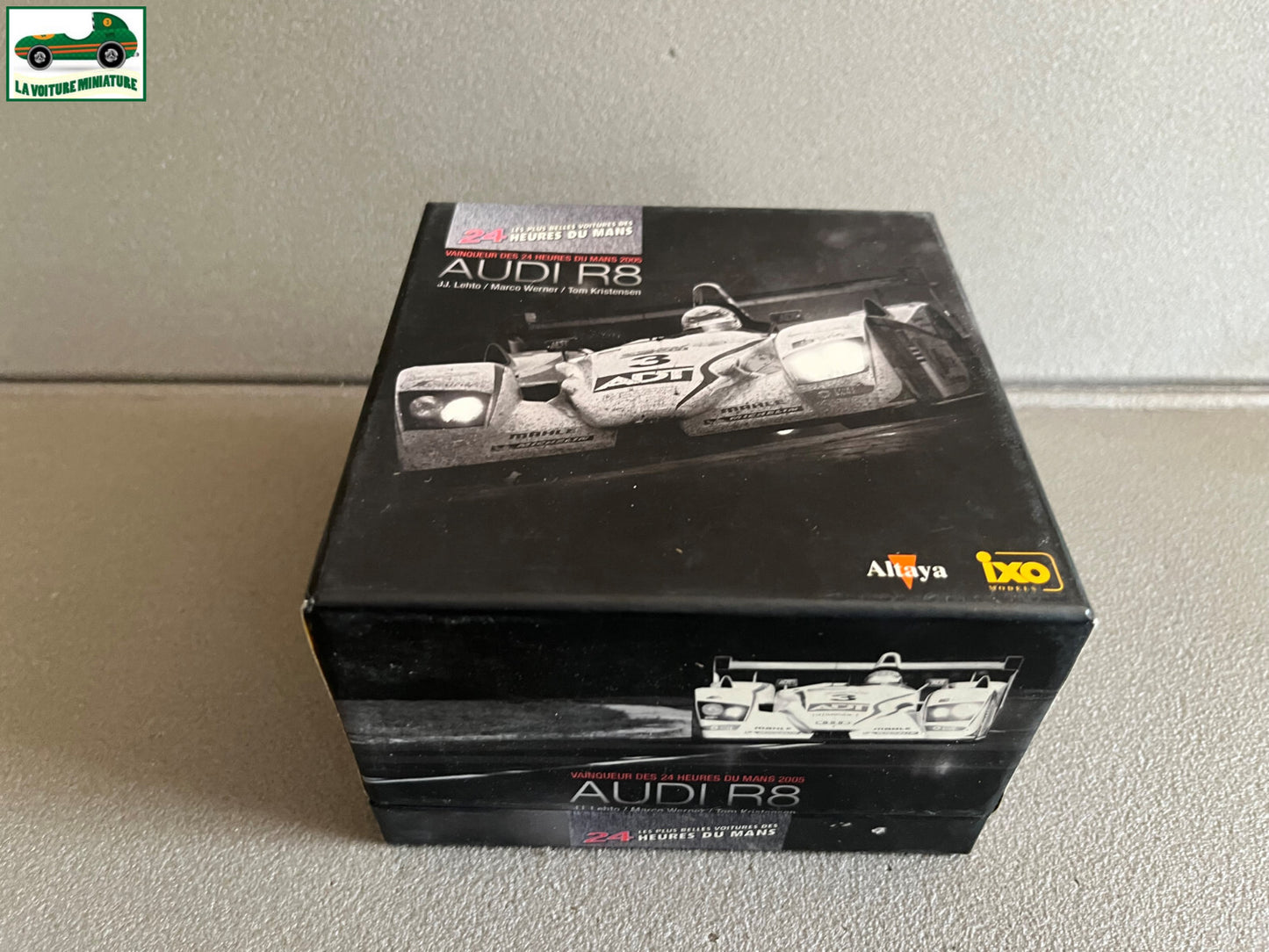 Voiture Miniature Course Audi R8 24 Heures du Mans 2005 au 1/43