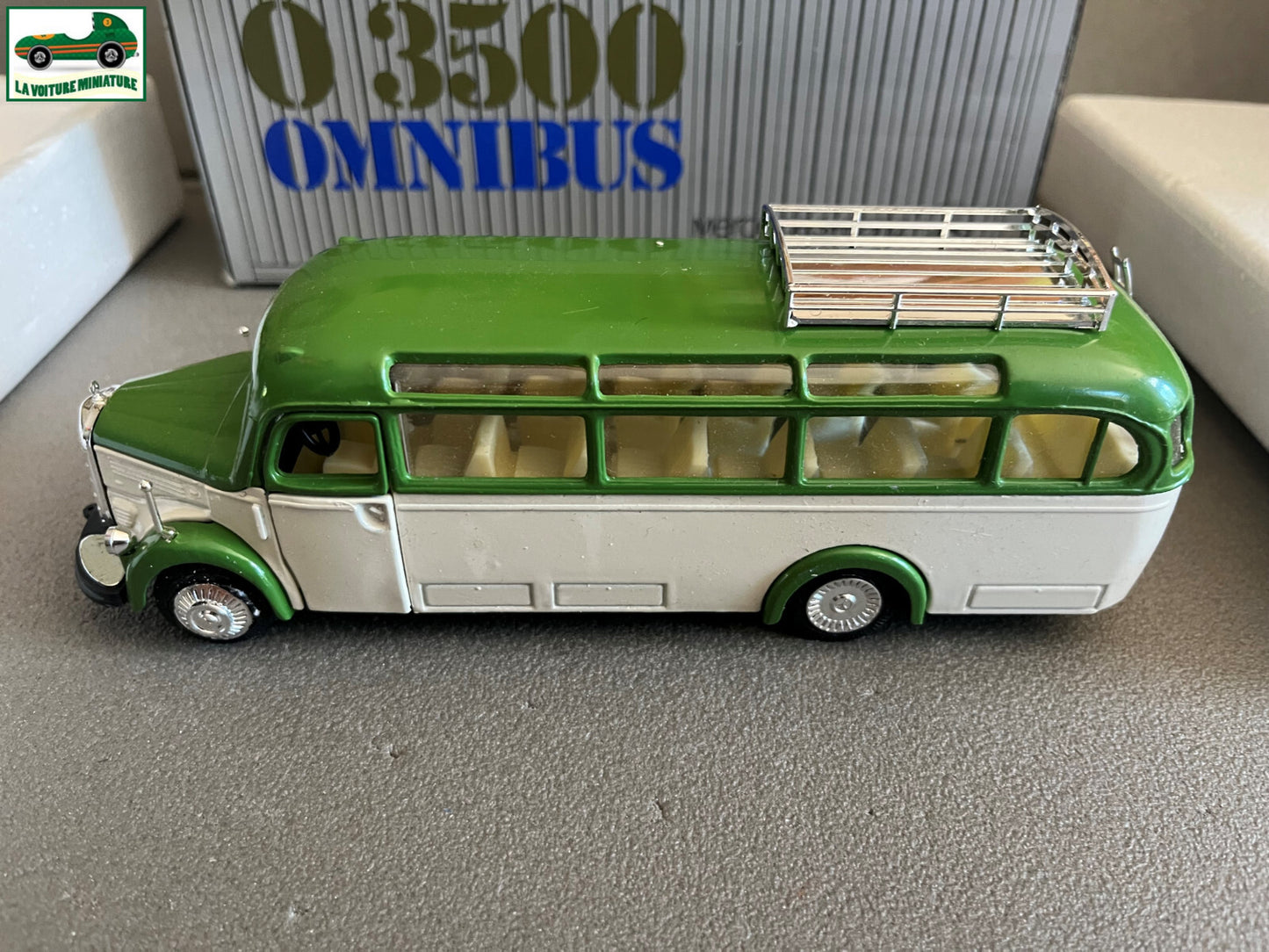 Ancienne Miniature Voiture Autobus Bus O3500 Omnibus Mercedes NZG 1/40 Défaut