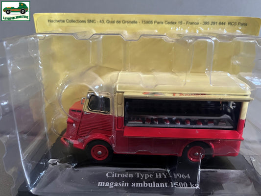 Voiture miniature Camion Citroen Type HY 1964 Magasin Ambulant Boucherie au 1/43