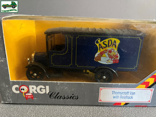Voiture Miniature Corgi Toys Thornycroft Asda 1/43 1/50