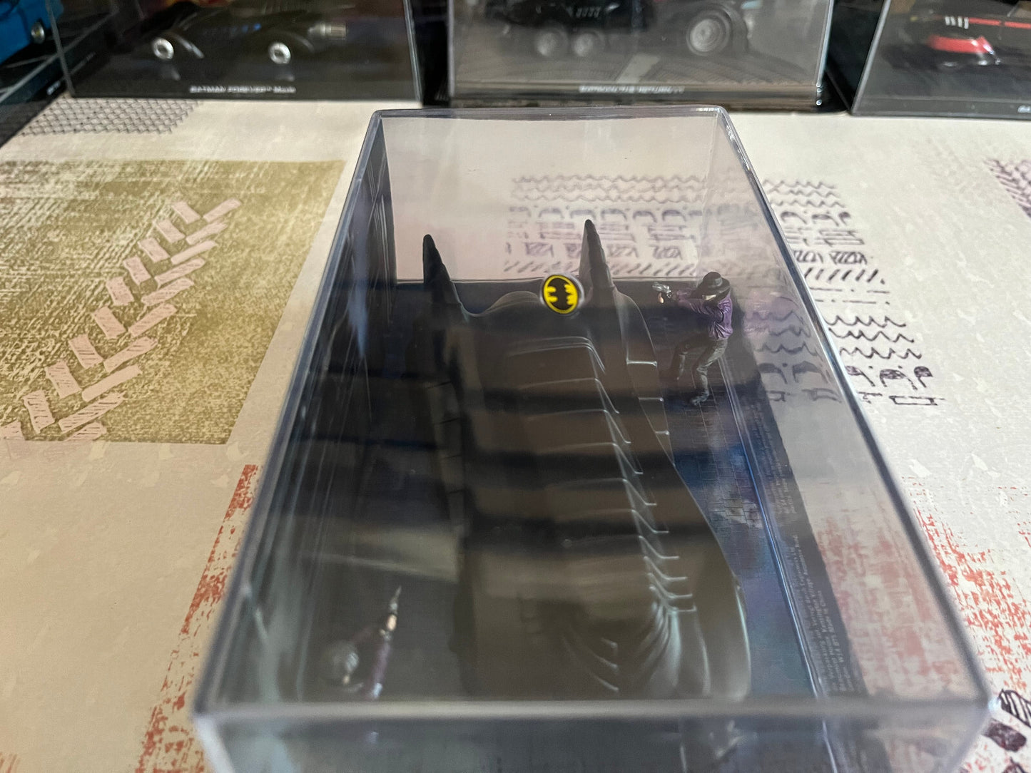 Voiture Miniature Batmobile Les Véhicules de Batman Movie Batwing 1/43