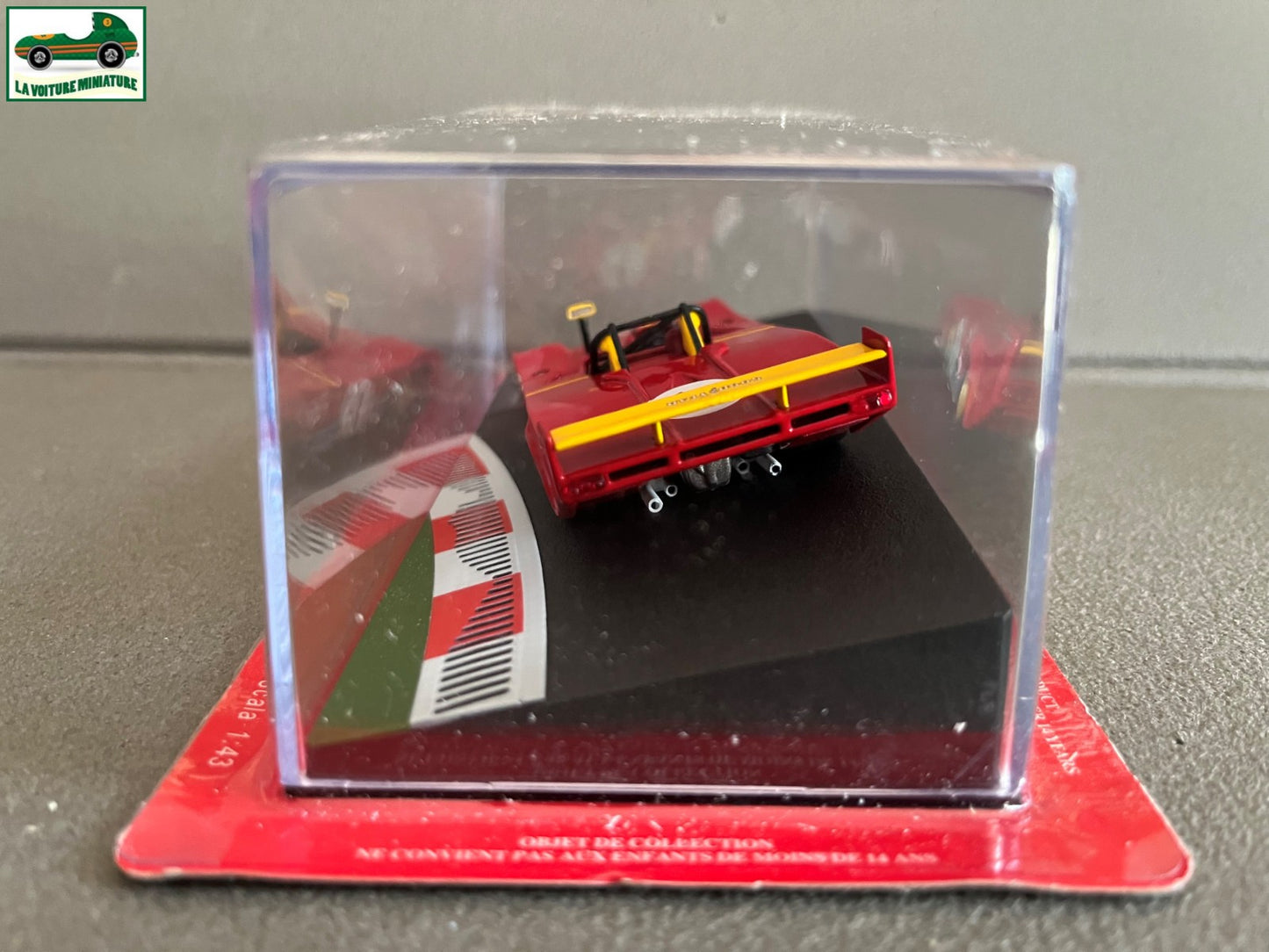 Voiture miniature Collection Ferrari 312P 1000km Monza 1973 au 1/43