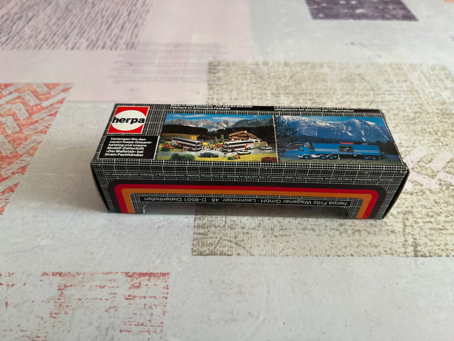 Voiture Miniature Camion Mercedes Herpa 1/87 HO
