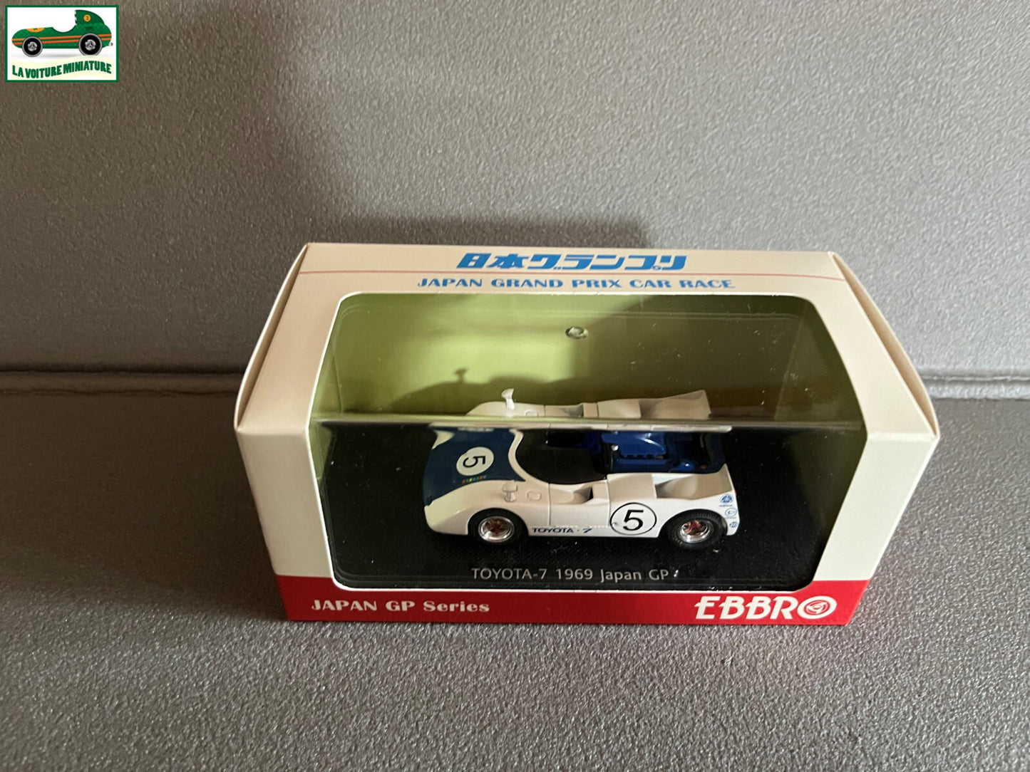 Voiture Miniature Toyota 7 1969 Japan Gp Ebbro au 1/43