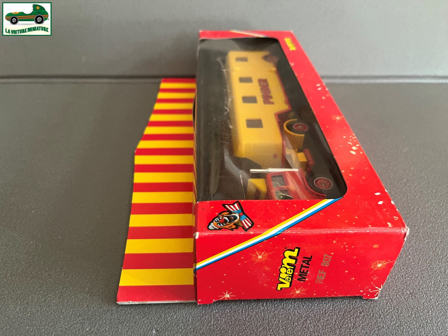 Voiture Miniature Semi Remorque Renault Transport Cage Pinder Verem 807 1/50
