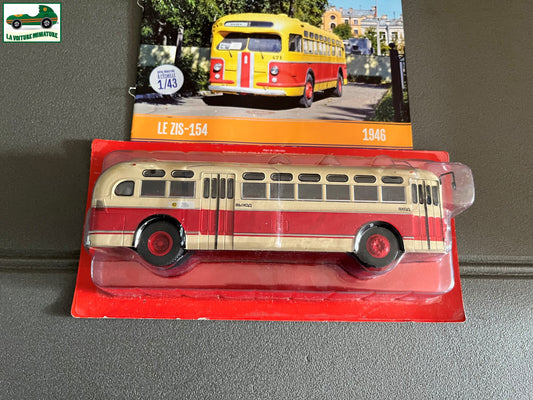 Voiture miniature Zis 154 1946 1/43 Autobus Autocars du Monde