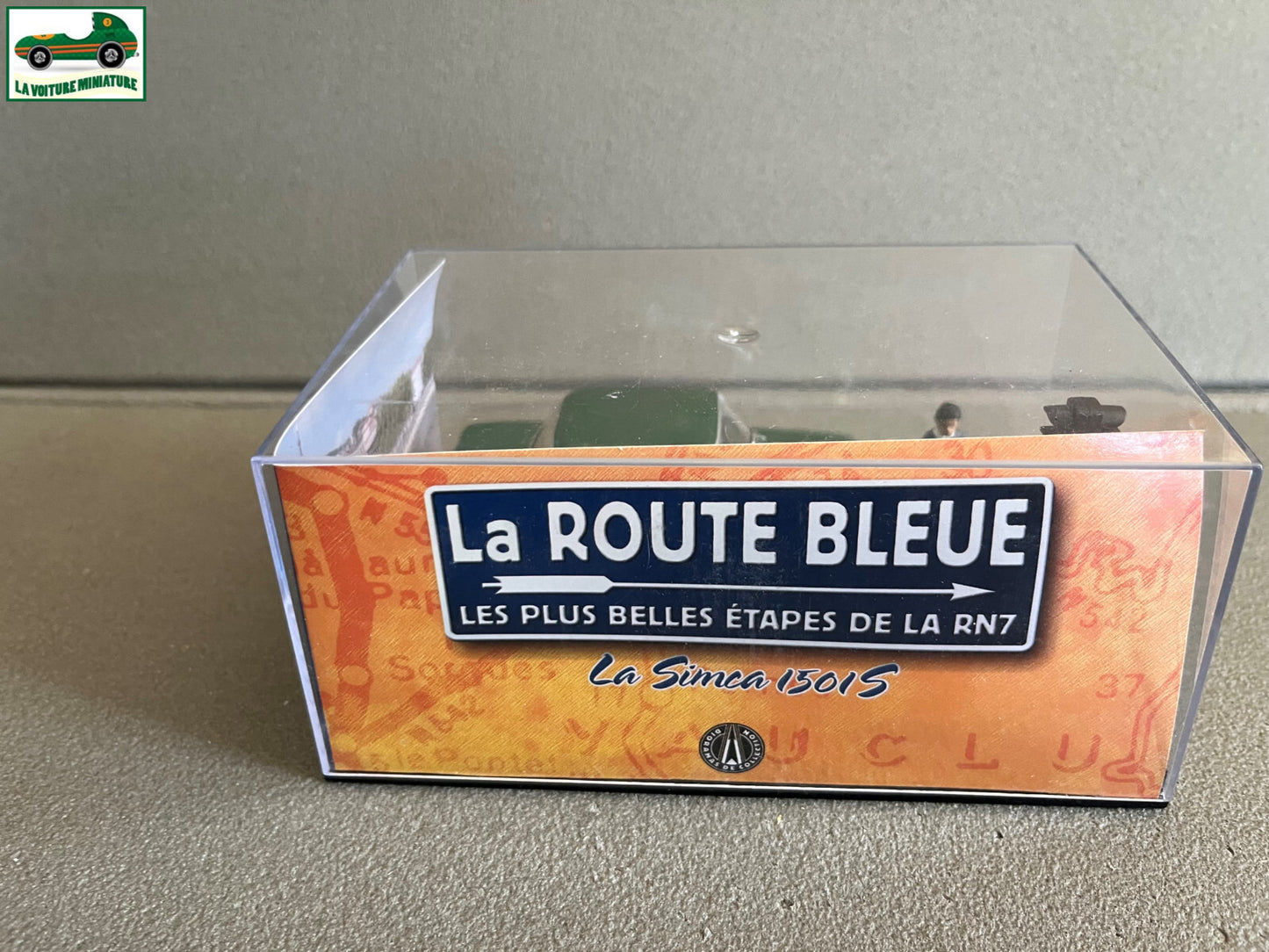 Voiture Miniature Simca 1501S Etape 17 La Route Bleue RN7 1/43
