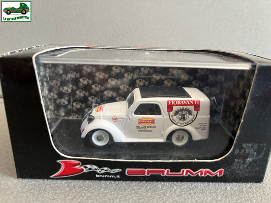 Voiture miniature Fiat 500B Fioravanti 1950 Brumm au 1/43