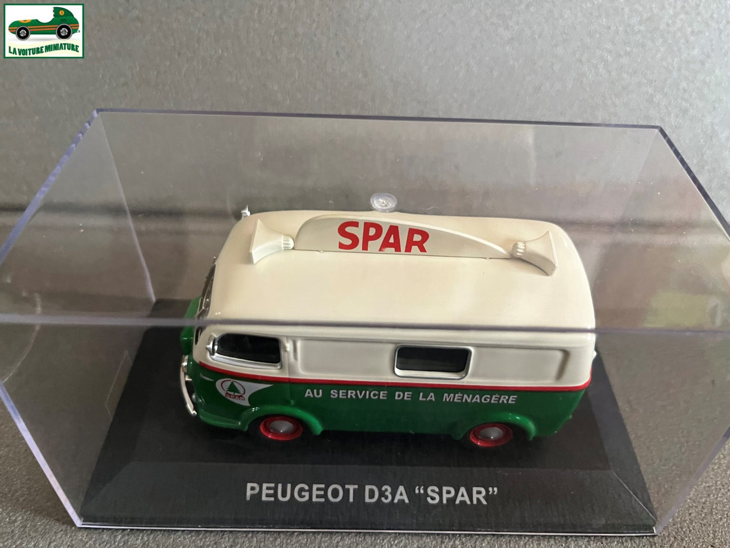Voiture Miniature Camion Publicitaire Peugeot D3A Spar au 1/43