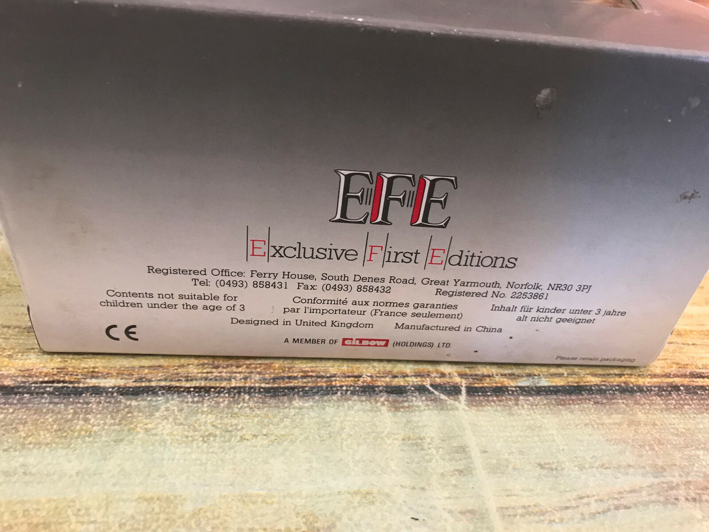 Voiture Miniature EFE AEC MAMMOTH FENLAND AGGREGATES 00 Scales au 1/76