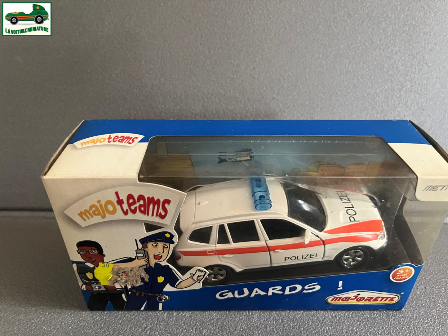 Voiture miniature BMW Polizei Police Guards Majorette Majoteams