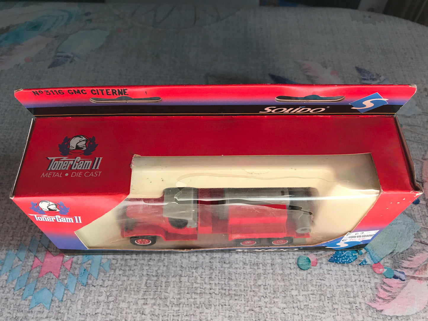 Voiture Miniature Pompiers Camion 3116 GMC Citerne Solido TonerGam 1/50