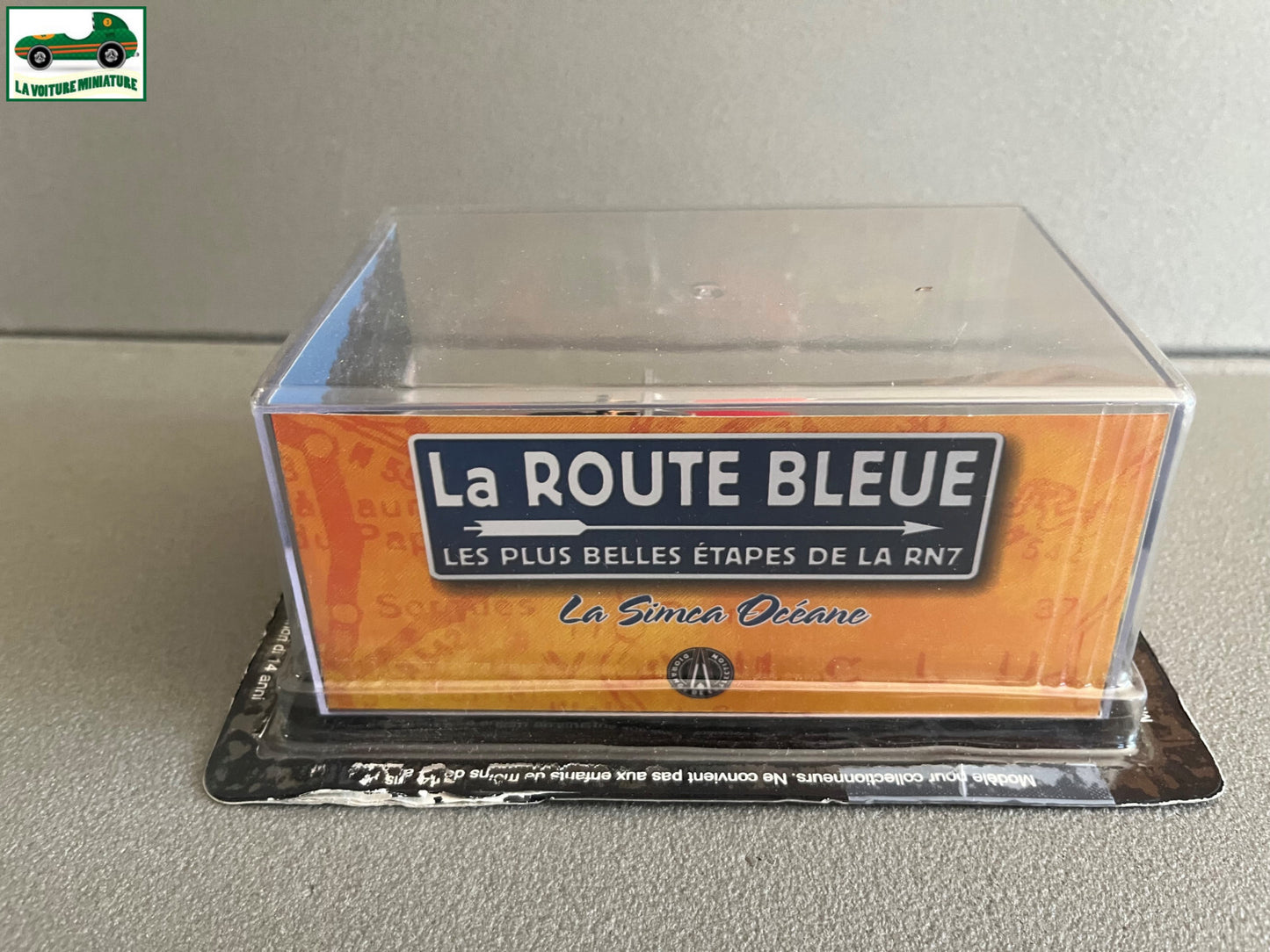 Voiture Miniature Simca Océane Etape 37 La Route Bleue RN7 1/43