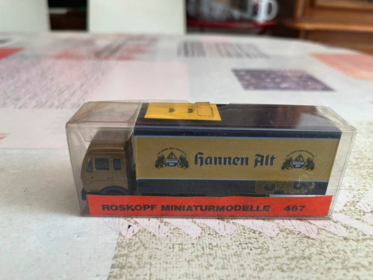 Voiture Miniature Camion Roskopf 467 Mercedes Hannen 1/87 HO