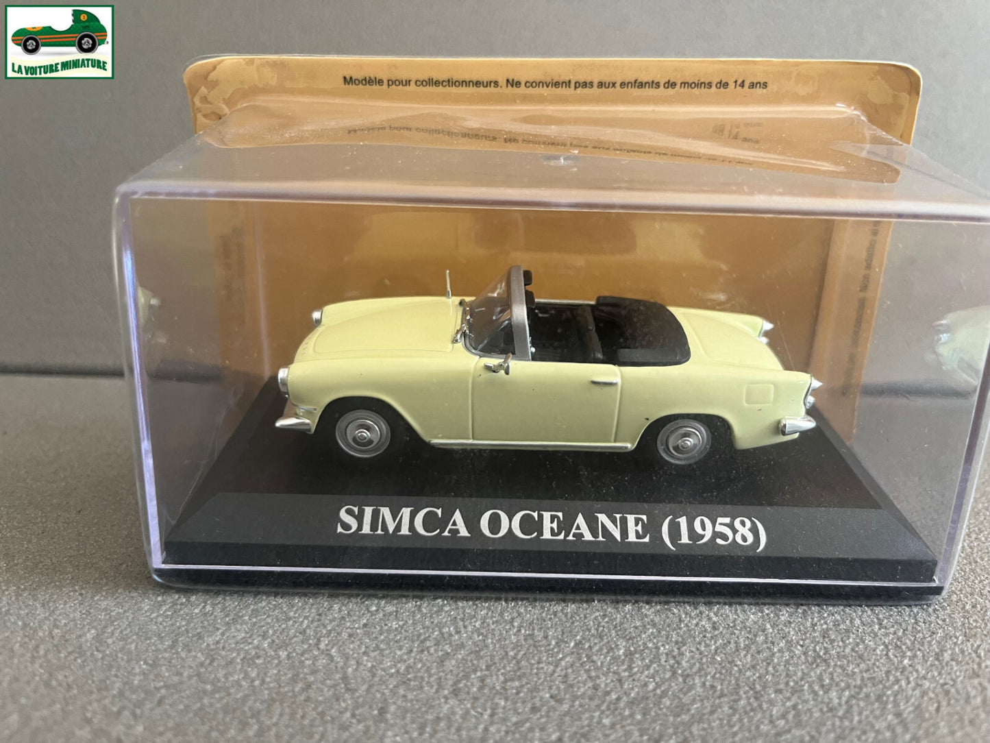 Voiture Miniature Simca Océane 1958 au 1/43