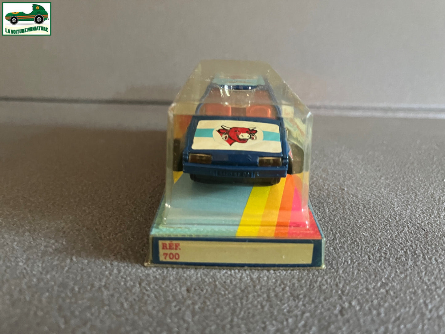Ancienne Voiture Miniature Citroen BX La Vache qui Rit Norev au 1/43