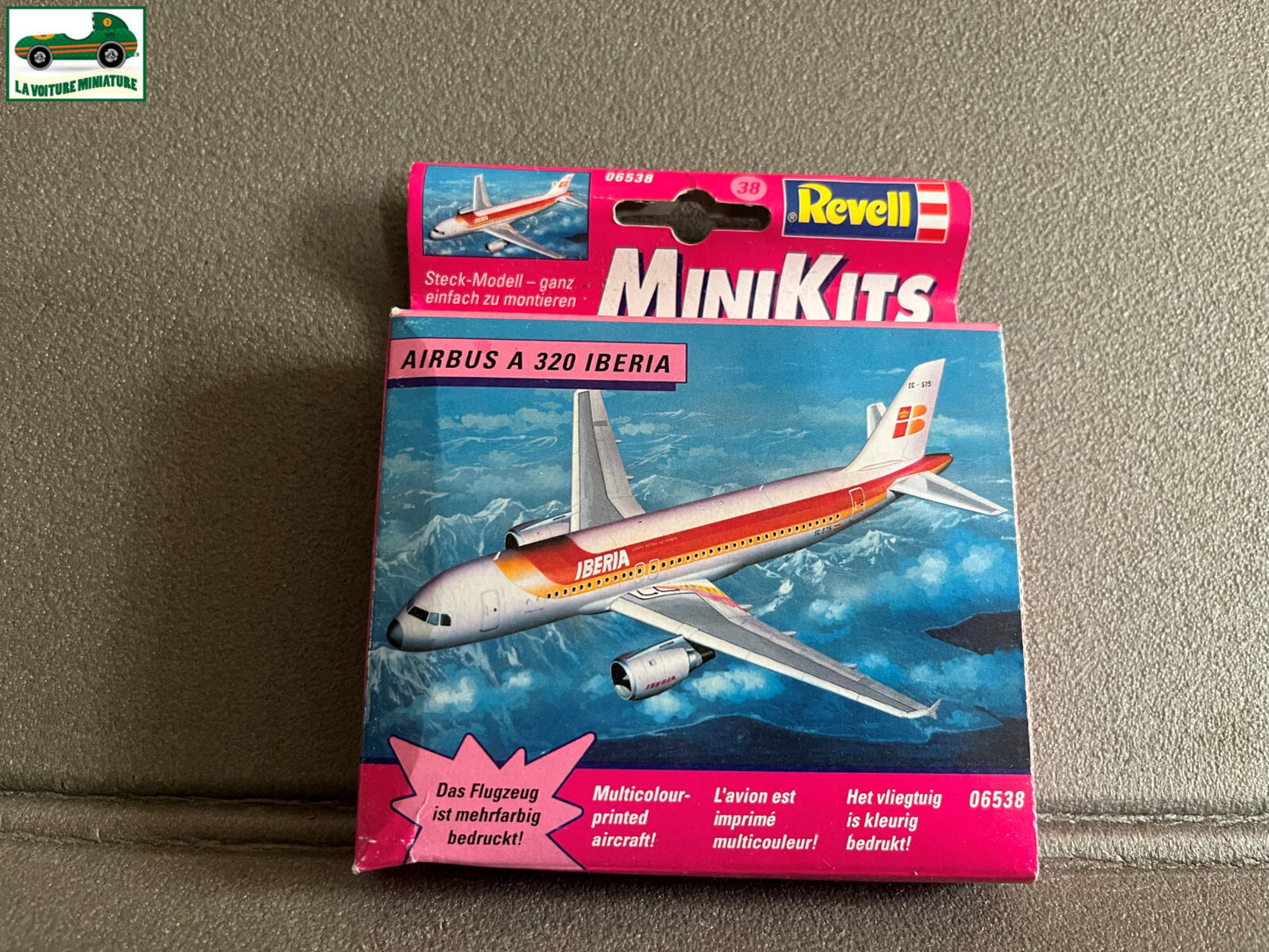 Miniature Avion Maquette Kit à monter MiniKits Airbus A320 Iberia Revell N° 6538