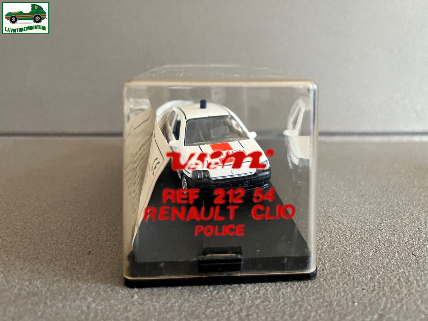 Voiture Miniature Renault Clio Police REF 212 Verem France 1/43