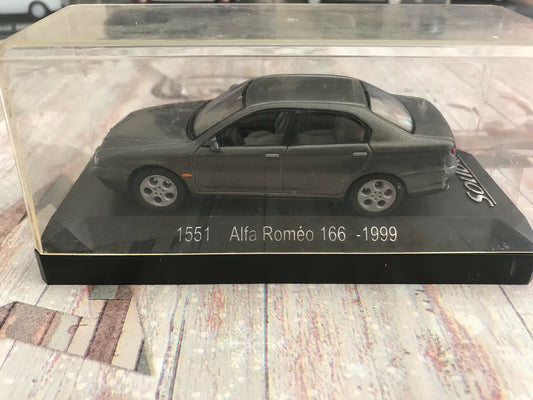 Voiture miniature Alfa Romeo 166 1999 Solido au 1/43