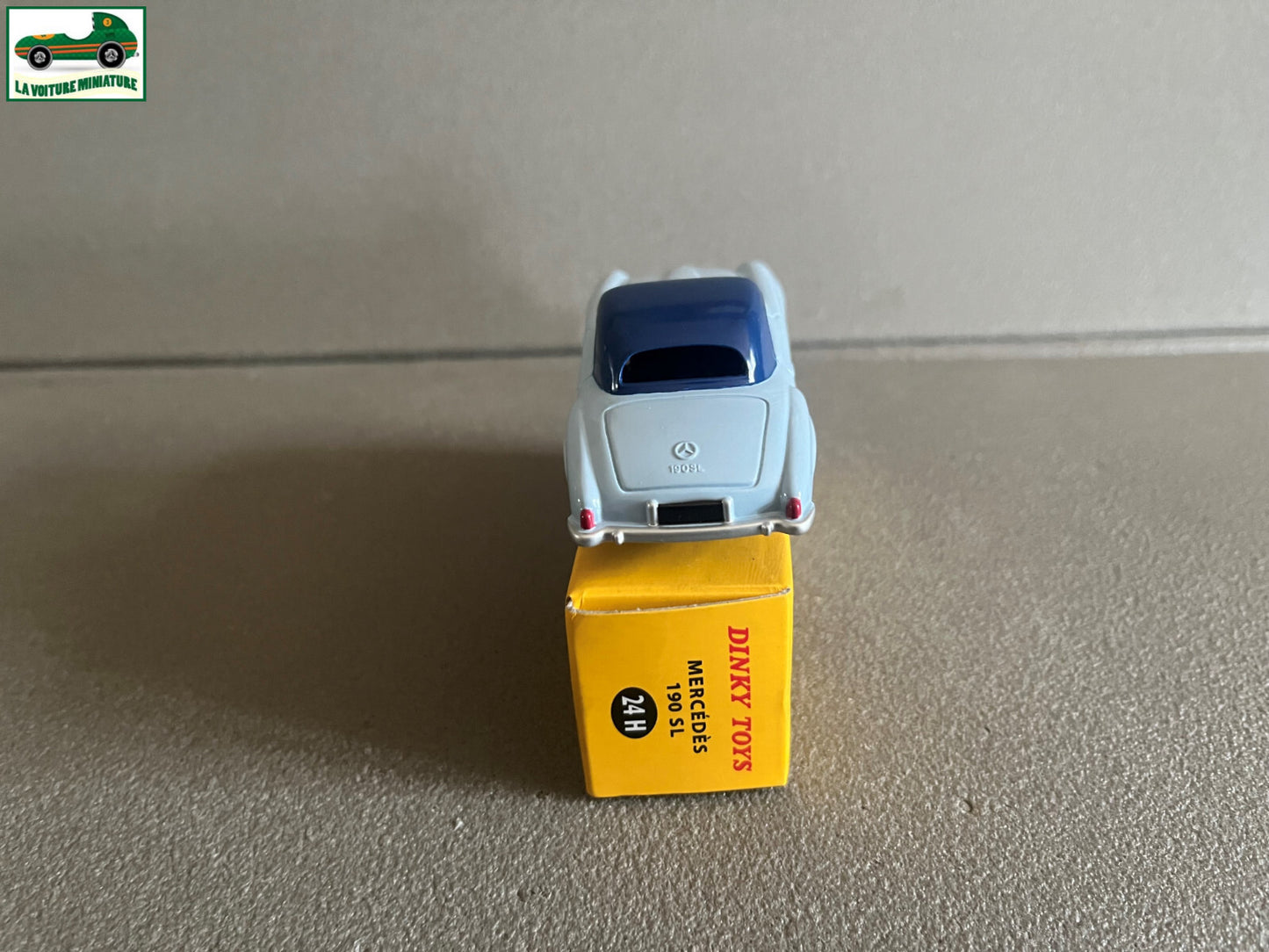 Voiture miniature Mercedes 190 SL Bleue Dinky Toys Atlas