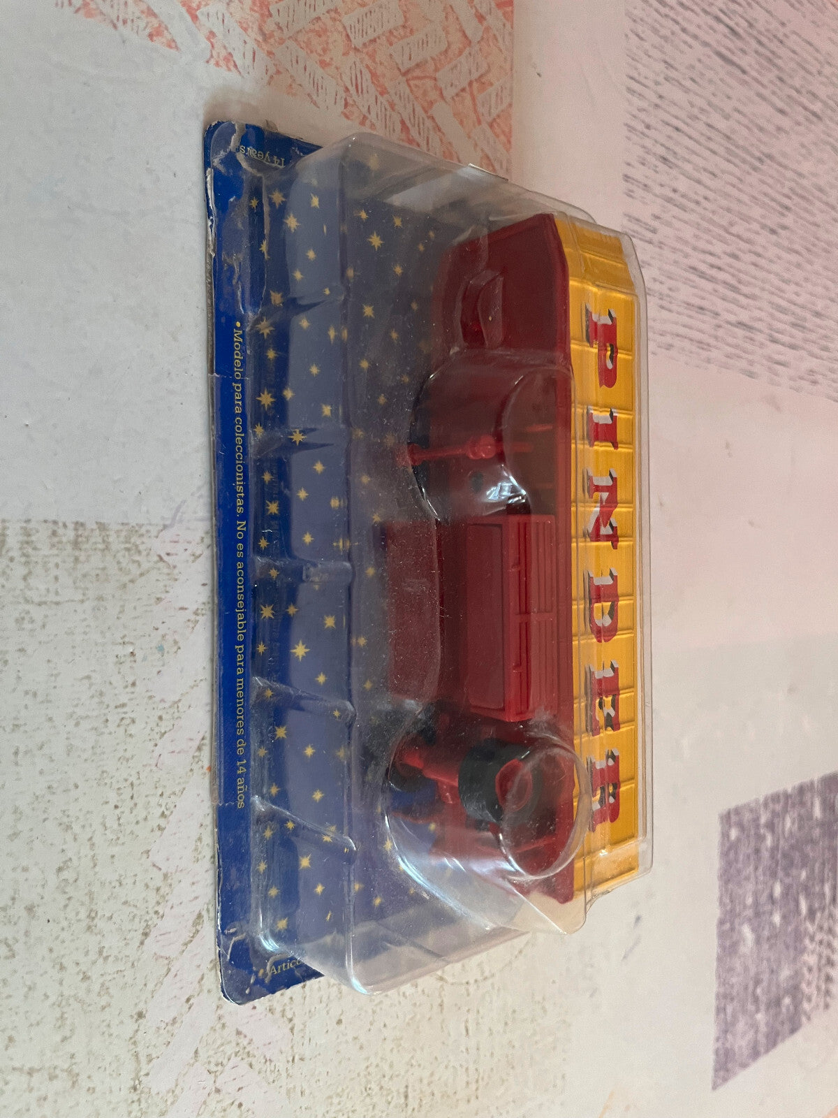 Voiture Miniature Remorque Fiche 75 du Cirque Pinder au 1/64